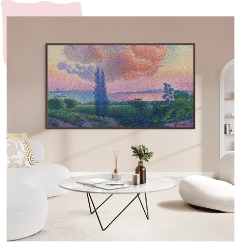 Samsung LS03F QLED různá rozložení